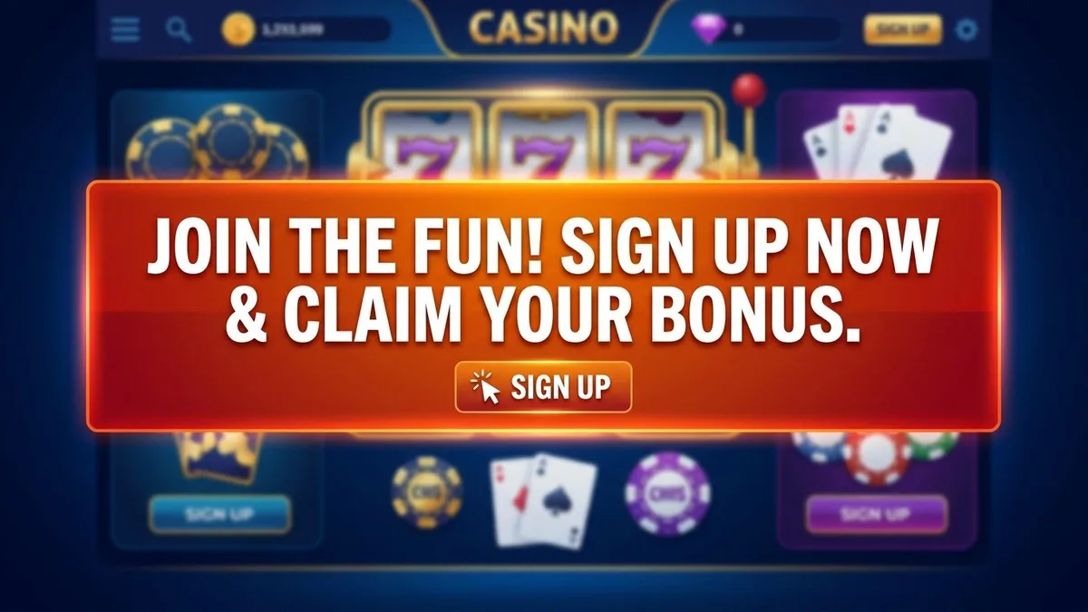 Sign Up With Bonus